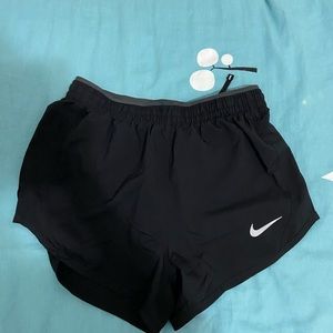 Nike black running shorts